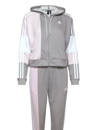 Bold Block Tracksuit Sweatshirts & Hoodies Tracksuits - SETS Multi/mønstret Adidas Performance