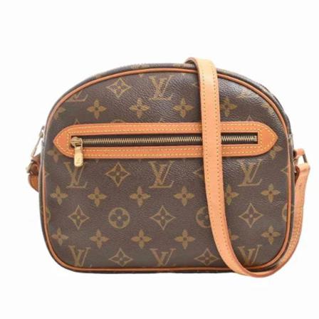 Louis Vuitton Vintage, Pre-owned Canvas louis-vuitton-bags Bruin, Dames, Maat:ONE Size