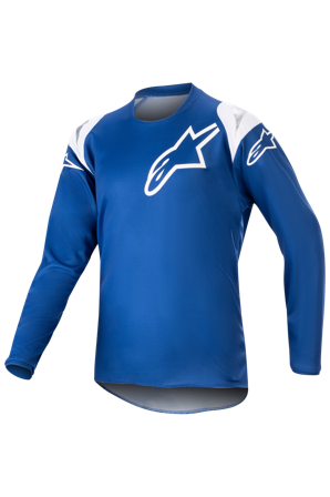 Maglia Cross Bambino Alpinestars Racer Narin Blu-Bianco XL