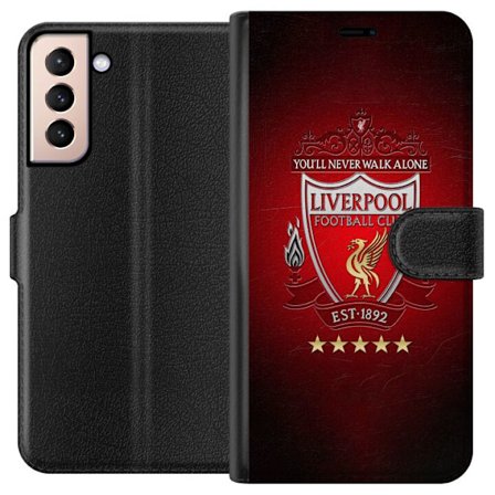 Kompatibelt Plånboksfodral till Samsung Samsung Galaxy S21 Liverpool