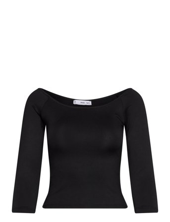 Mango | Three-Quarter Sleeve T-Shirt | XL