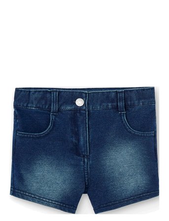 Boboli | Fleece Denim Shorts | 152