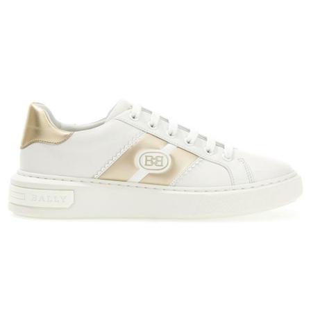 Bally, Sneakers Wit, Dames, Maat:37 EU