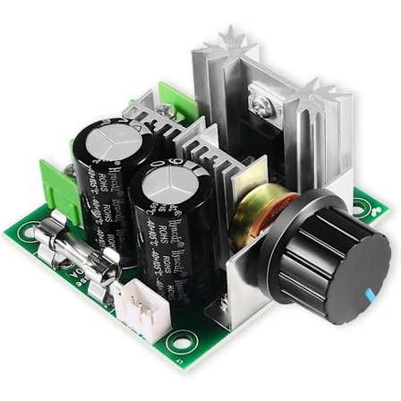 12V-40V 10A DC-motorhastighetsregulator, høy strålingsfrekvens og høyt dreiemomentregulator med høy effektivitetsbryter