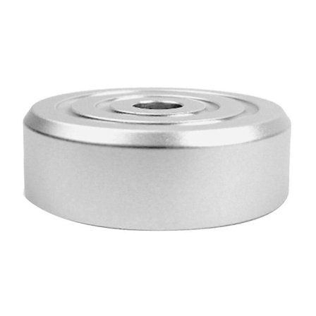 Vinyylilevyn Painovakain Levy Tasapainotettu Puristin Levysoittimelle LP Levysoitin Lisätarvikkeet[D] Hopea