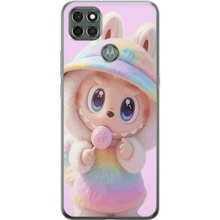 Kompatibelt Mobilskal till Motorola Motorola Moto G9 Power Monster kanindocka vinylfigur roliga uttryck