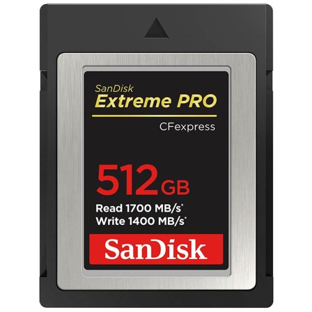 SanDisk 512GB Extreme Pro CFexpress Type B