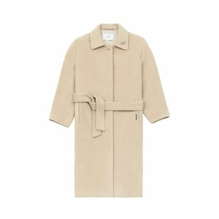 Axel Arigato, Millenium Wool Coat Beige, Dames, Maat:XL