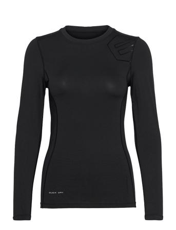 Glebe W L/S Tee Black Endurance