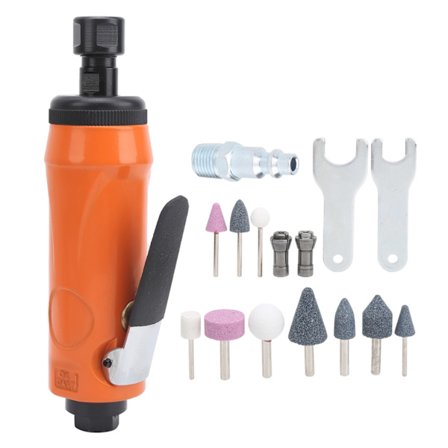 Pneumatisk vinkelslip med luftdriven slipmaskin, polermaskin, kit 0,62 MPa KP‐621HA, amerikansk stil