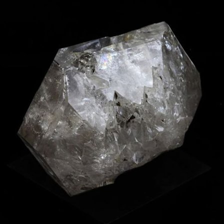 Kivet ja mineraalit. Kvartsi-ikkuna. 250,0 ct. Allos, Alpes-de-Haute-Provence, Ranska..