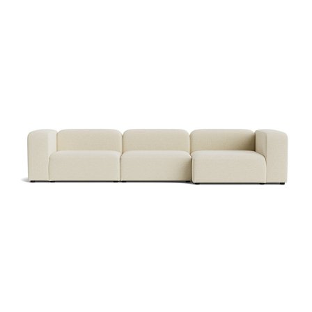 Milo XL chaiselong sofa, højrevendt | 360cm - Nordic Beige - 360x130x72 - Sofa, chaiselong
