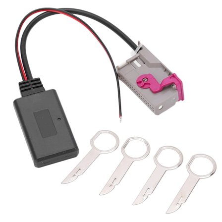 Bluetooth 5.0 Trådlös AUX Adapterkabel för Audi A3 A4 A6 A8 TT R8 RNS-E Navigation