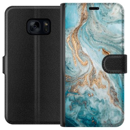 Yhteensopiva Lompakkokotelo Samsung Samsung Galaxy S7 Taikakivellä