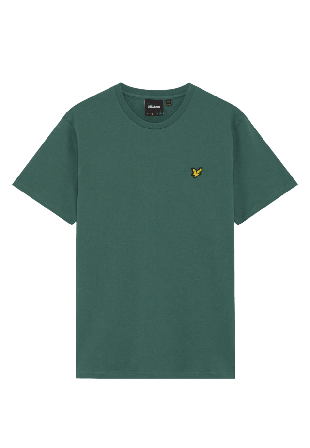 Lyle & Scott Plain T-shirt T-shirts Herr Grön S