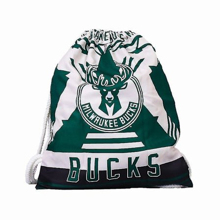 NBA Bucks Förvaringsväska Basketväska Ryggsäck med dragsko