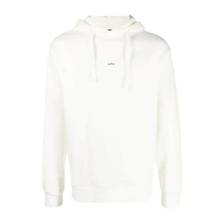 A.p.c., Hoodie Biały, Mężczyzna, Rozmiar: M