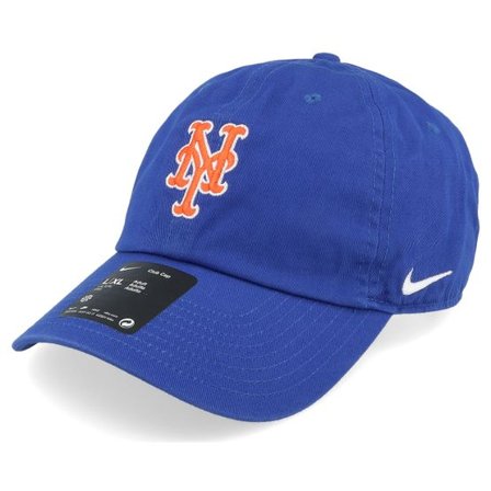 Nike MLB - MLB Blå unconstructed Keps - New York Mets Club Rush Blue Dad Cap - Nike @ Hatstore