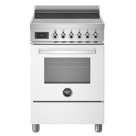 Bertazzoni PRO64I1EBIT Professional induktionskomfur med ovn, 60 cm, hvid - Hvid, ral 9003, blank | KitchenOne