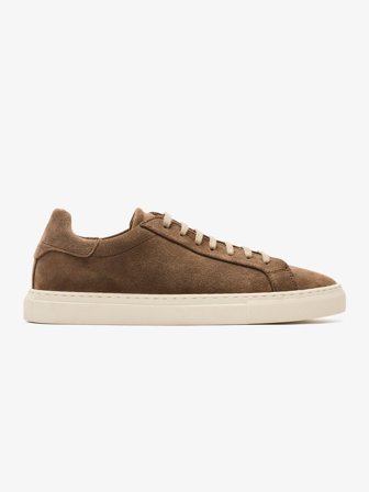John Henric Men's Brown Sneaker Suede Size 42
