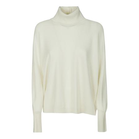 Peserico, Turtlenecks Wit, Dames, Maat:S
