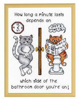 Broderikit Billede Lang ventetid - Design Works Crafts