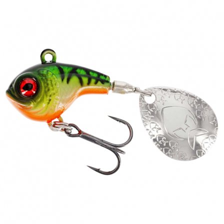 Westin DropBite Spin Tail Jig 2,6cm, 8g - Firetiger