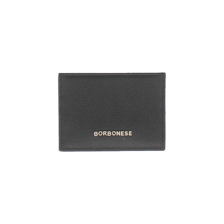 Borbonese, Wallets Cardholders Czarny, Kobieta, Rozmiar: ONE Size