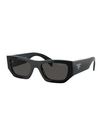 Prada Sonnenbrille aus Acetat, black, Gläser aus Polyamide, dark grey