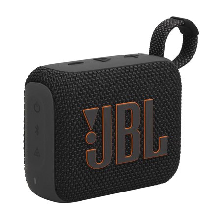 JBL GO 4 Trådløs bluetooth høyttaler (sort) Bluetooth, vanntett IP67, med innbygget batteri, USB-C