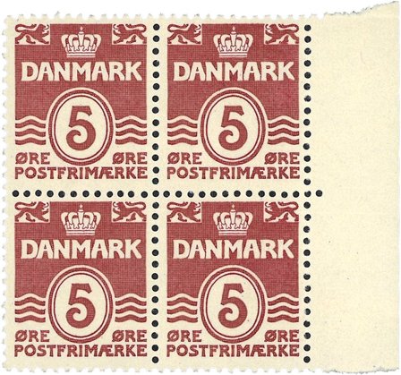 Danmark - AFA 246 - 4-blok - Postfrisk