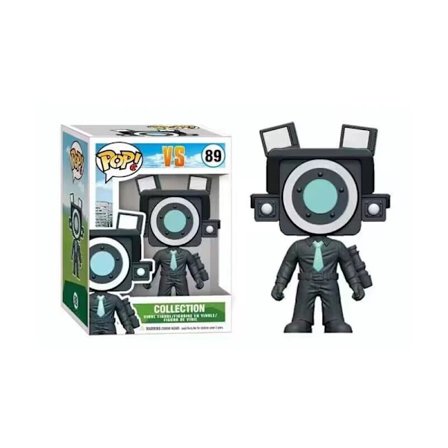 POP Skibidi Toilet Action Figur Set Spil Dukke Figur Legetøj Monitor Mand Kage Dekoration