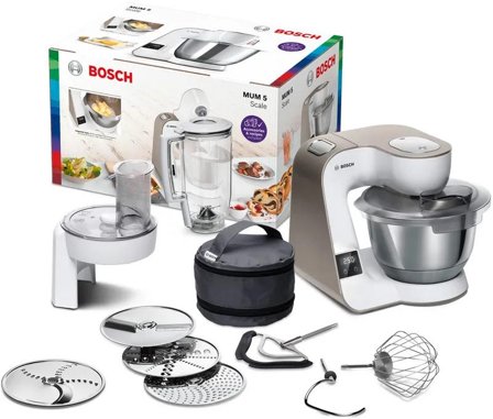 Bosch MUM5 MUM5XW20 - kjøkkenmaskin - 1000 W - hvit