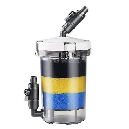 Sunsun Transparent Akvarium Forfilter Filterbomullsfilter