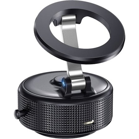 Elektrisk Vakuum Magnetisk Telefonholder, Biltelefonholder til Magsafe, Sugekopbeslag, Mobiltelefonbeslag, Biltilbehør, Holder til iPhone 16/15/14