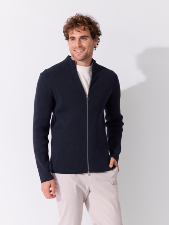 Bruno zip cardigan