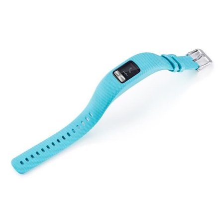 Silikonarmband för Garmin VivoFit 4 Fitness Activity Tracker Plus Size i blågrönt