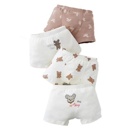 CDQ Pojkar Mjuka boxershorts Toddler 4-pack set -
