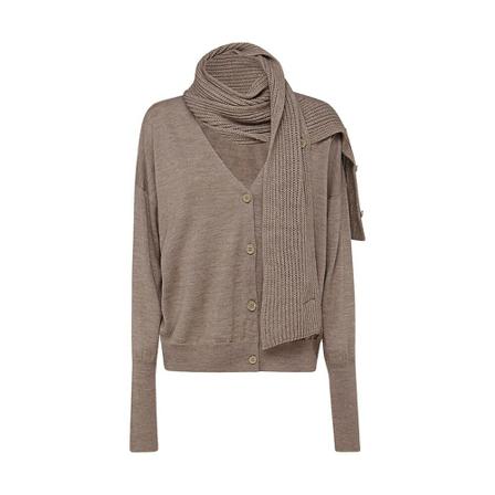MM6 Maison Margiela Sweater Brun, Dame