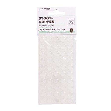 Huonekalutassut 50 kpl läpinäkyviä ø10×3 mm