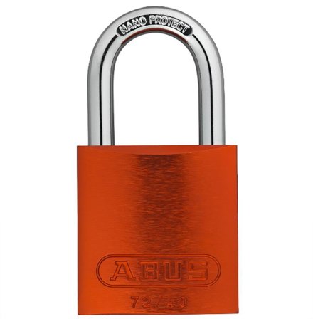 ABUS 72/40 Hengelås 74 x 39 mm, herdet bøyle Oransje, Dør- & vindusbeslag