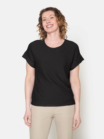 BRANDTEX - Kortærmet T-shirt - Sort