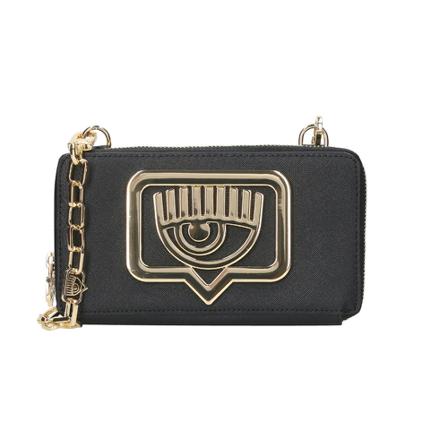 Chiara Ferragni Collection Wallets & Cardholders Sort, Dame Punge og Kortholder, Størrelse: ONE Size