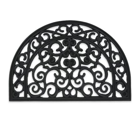 Puolipyöreä kumimatto