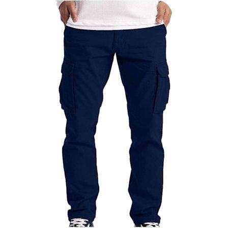 Cargobyxor för män Arbetskläder Combat Safety Cargo 6-ficks helbyxor