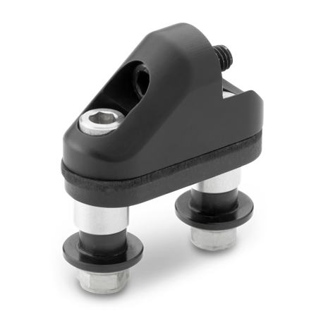 Montagesatz Spiegel Rizoma Schwarz - Triumph Daytona 675 R ABS 2015-2015