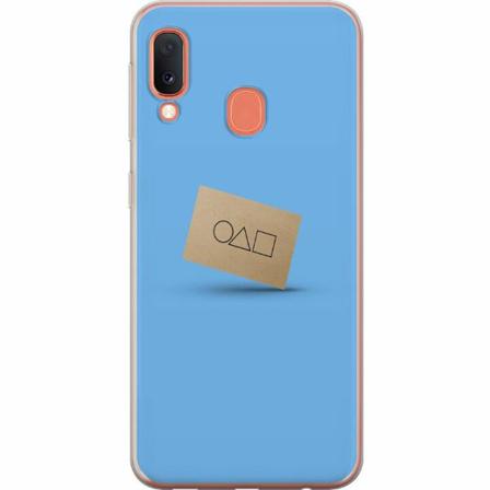 Samsung Galaxy A20e Genomskinligt Skal Squid Game