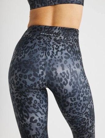 Röhnisch Printed High Waist Tights - Grey - S