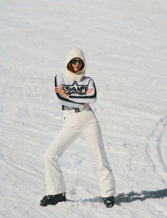 Twist & Tango Courchevel Outdoor Trousers - Cream - XL