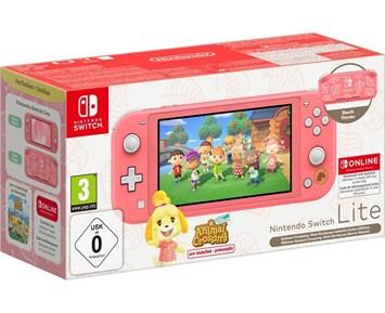 Nintendo Switch Lite - Coral ink. Animal Crossing - Nintendo Switch Lite med Animal Crossing: New Horizons - Nintendo konsol
